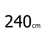 240 cm 